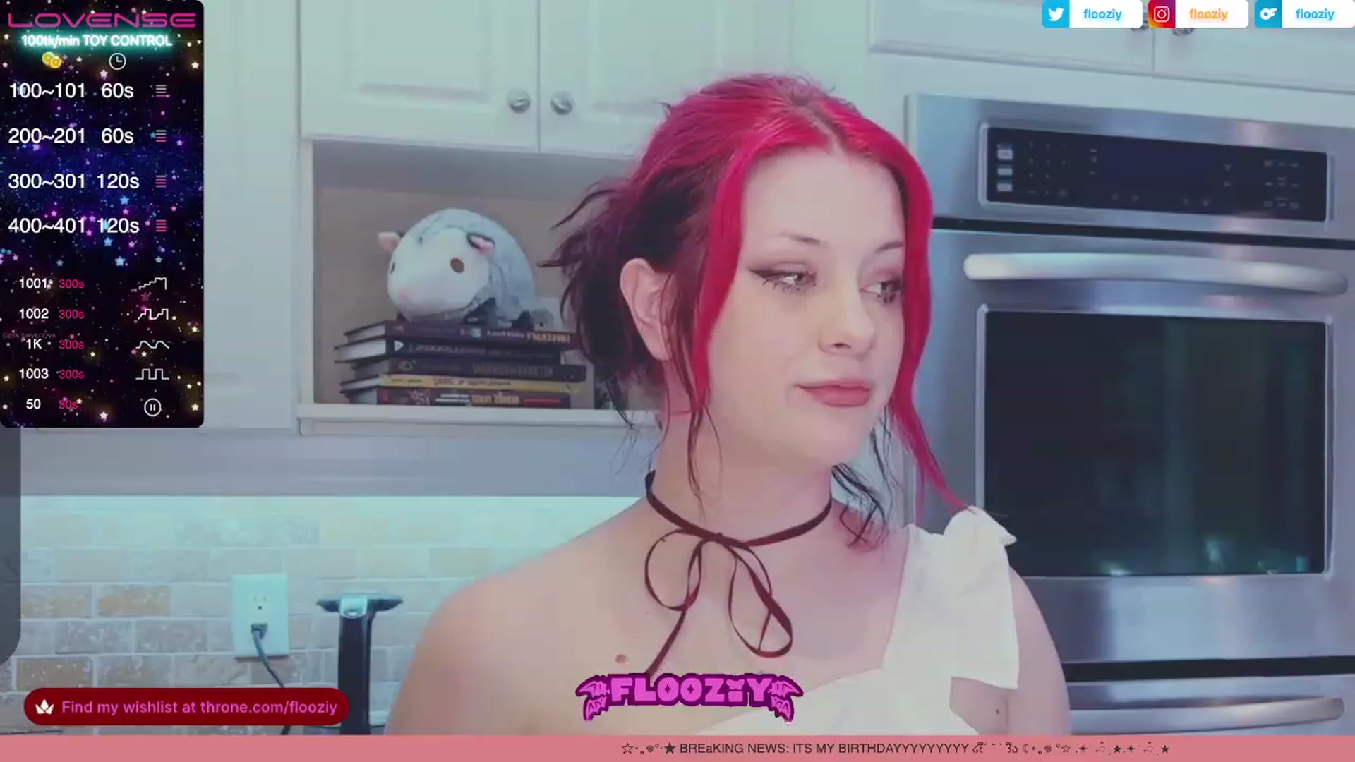 Gallery image thumbnail from flooziy's myfreecams stream on, 07/12/2023, 02:49 image 16 of 20