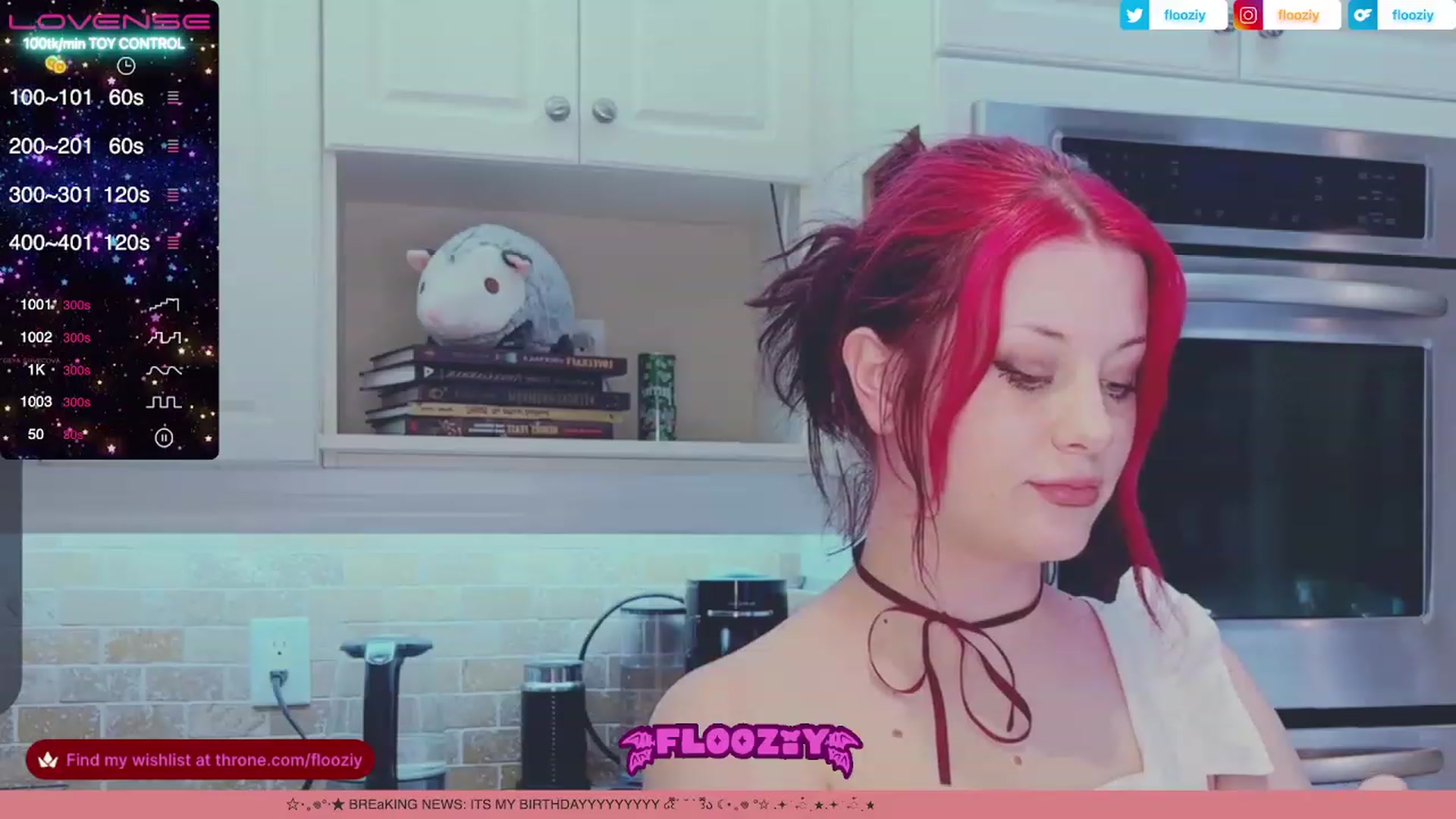 Gallery image thumbnail from flooziy's myfreecams stream on, 07/12/2023, 02:49 image 17 of 20
