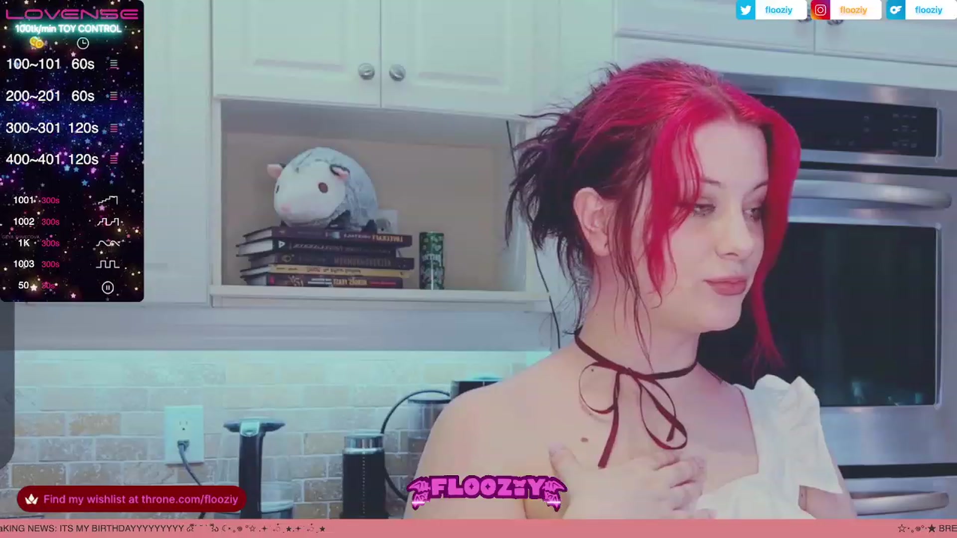 Gallery image thumbnail from flooziy's myfreecams stream on, 07/12/2023, 02:49 image 18 of 20