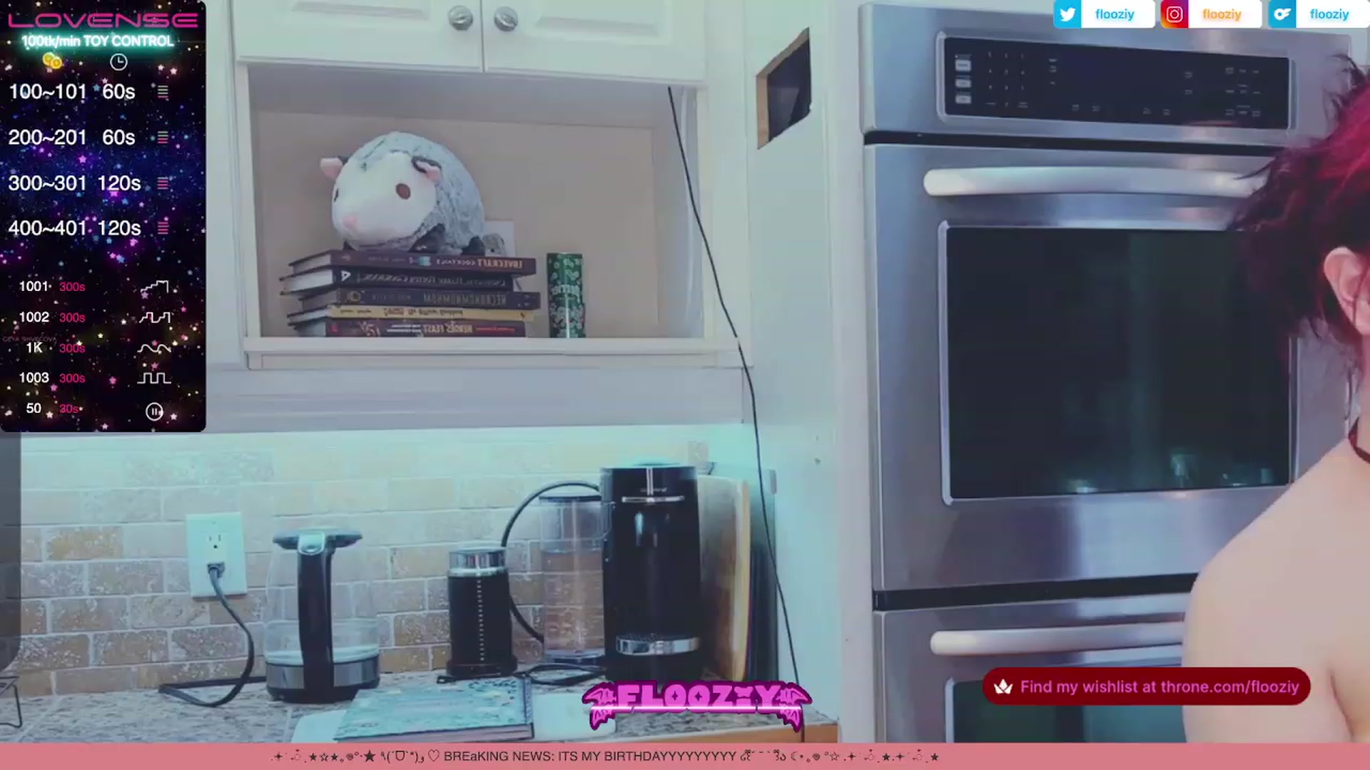 Gallery image thumbnail from flooziy's myfreecams stream on, 07/12/2023, 02:49 image 20 of 20