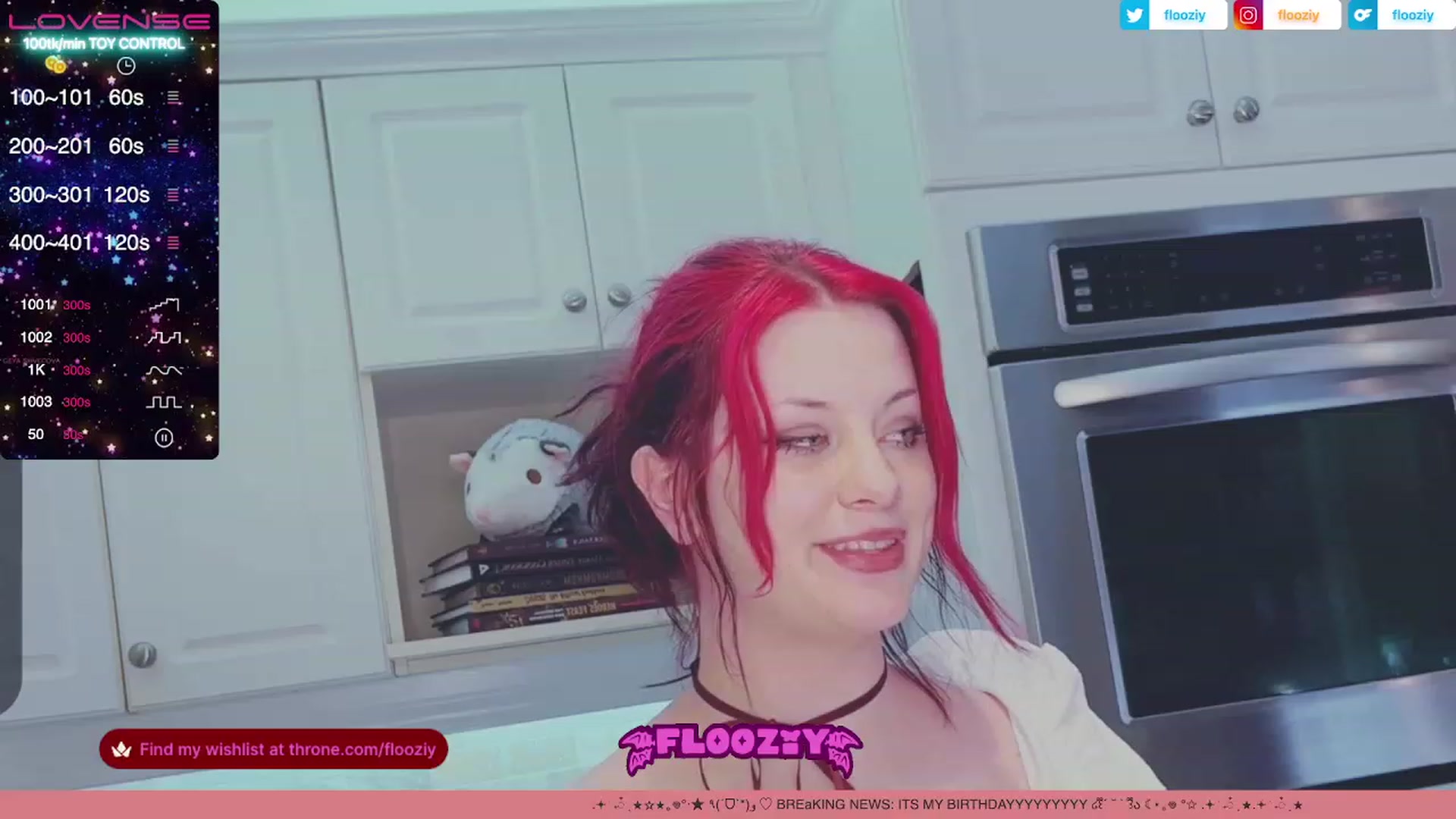 Gallery image thumbnail from flooziy's myfreecams stream on, 07/12/2023, 03:27 image 19 of 20