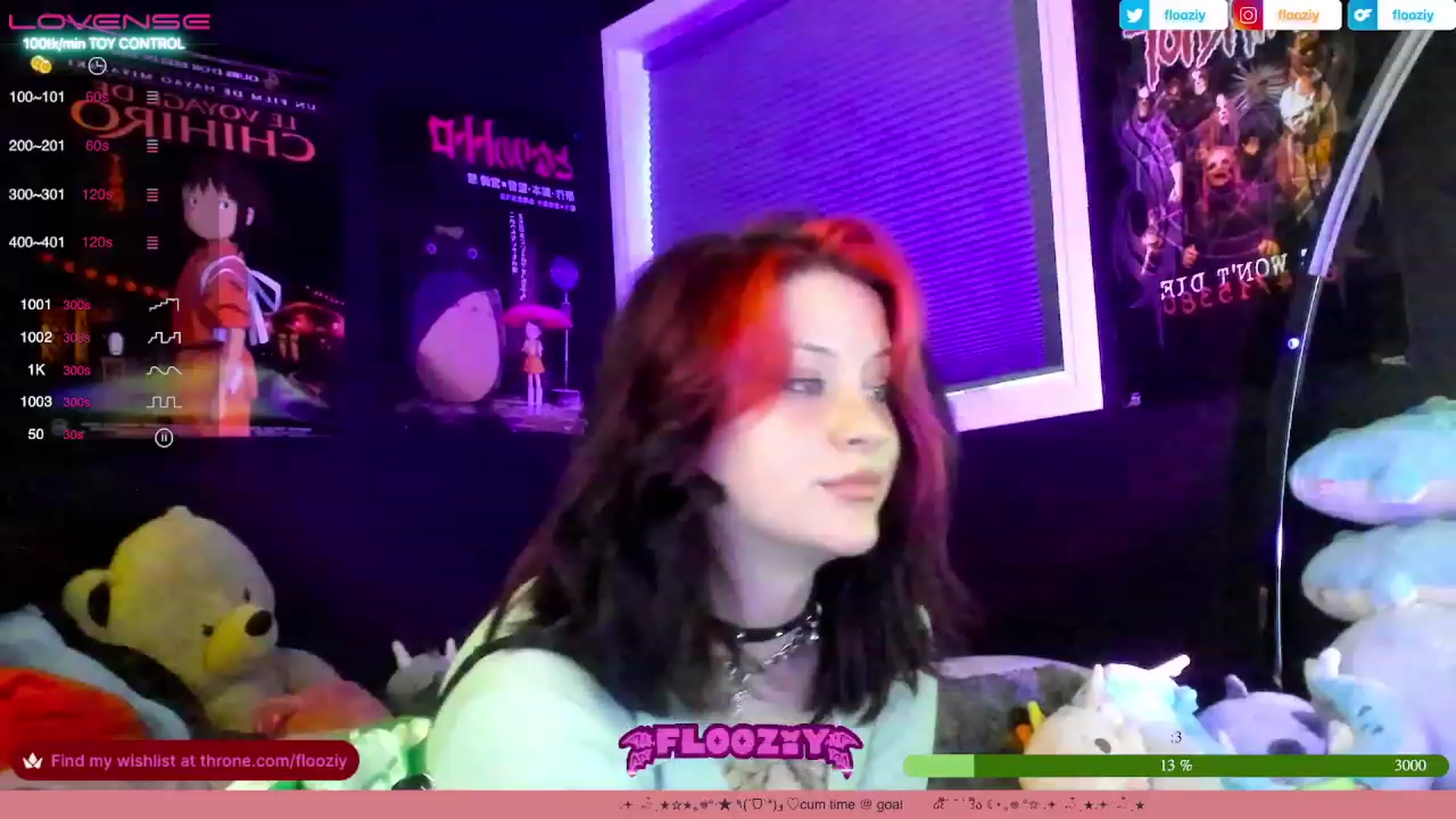 Gallery image thumbnail from flooziy's myfreecams stream on, 07/28/2023, 03:46 image 1 of 20