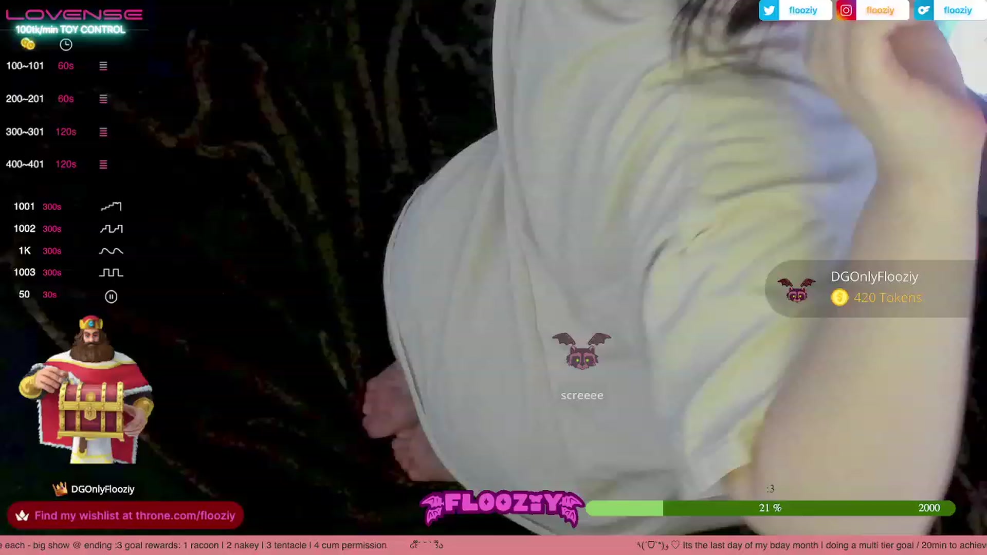 Gallery image thumbnail from flooziy's myfreecams stream on, 08/01/2023, 05:03 image 15 of 20