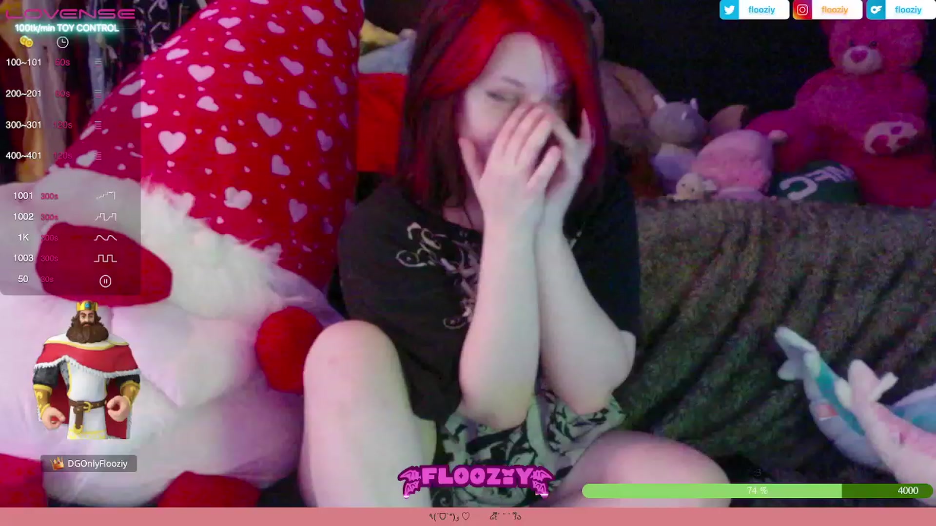Gallery image thumbnail from flooziy's myfreecams stream on, 08/07/2023, 07:33 image 11 of 20