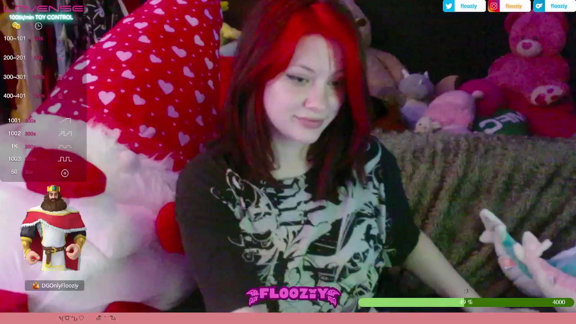 Gallery image thumbnail from flooziy's myfreecams stream on, 08/07/2023, 07:33 image 10 of 20