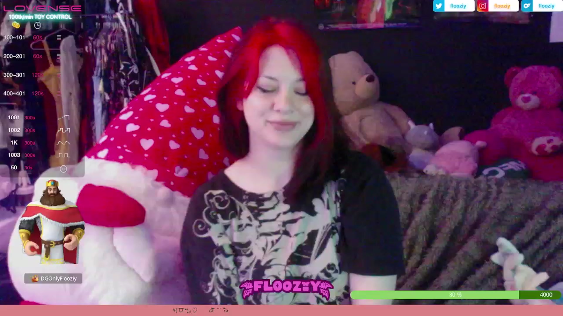 Gallery image thumbnail from flooziy's myfreecams stream on, 08/07/2023, 07:33 image 17 of 20