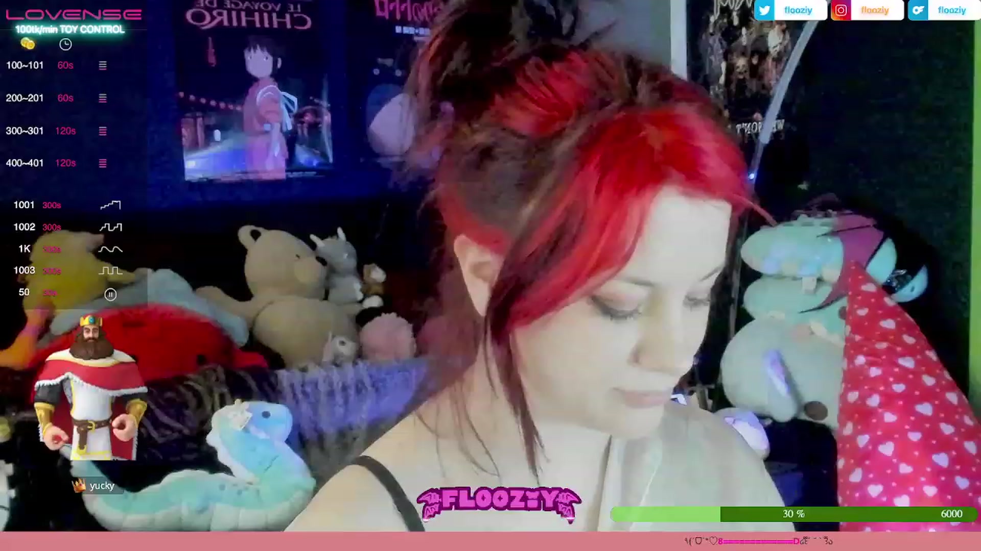 Gallery image thumbnail from flooziy's myfreecams stream on, 08/08/2023, 08:14 image 11 of 20