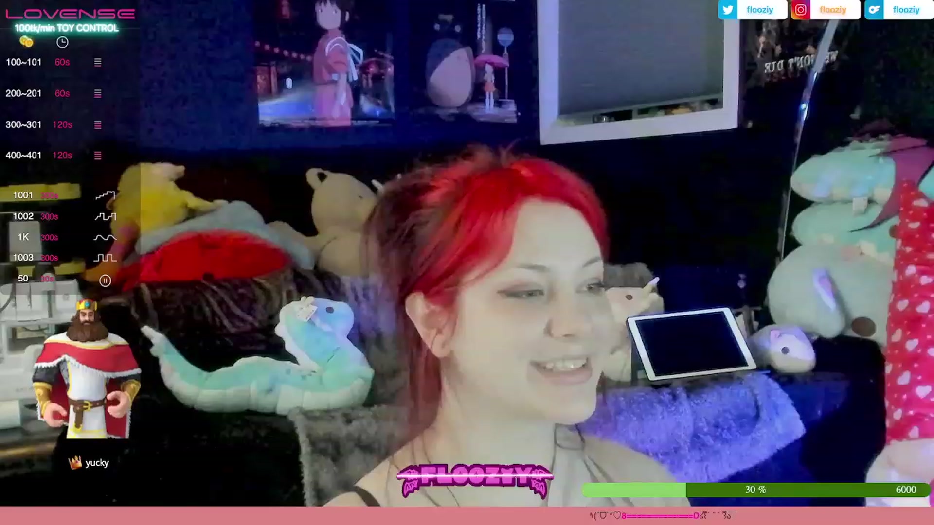 Gallery image thumbnail from flooziy's myfreecams stream on, 08/08/2023, 08:14 image 1 of 20