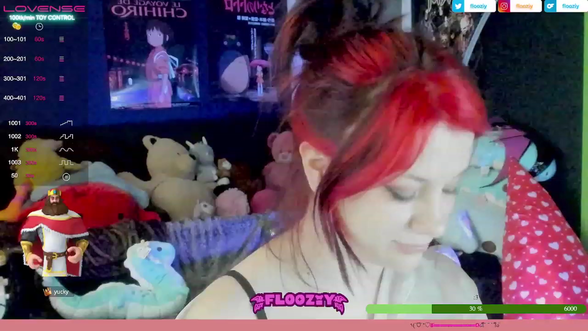 Gallery image thumbnail from flooziy's myfreecams stream on, 08/08/2023, 08:14 image 9 of 20