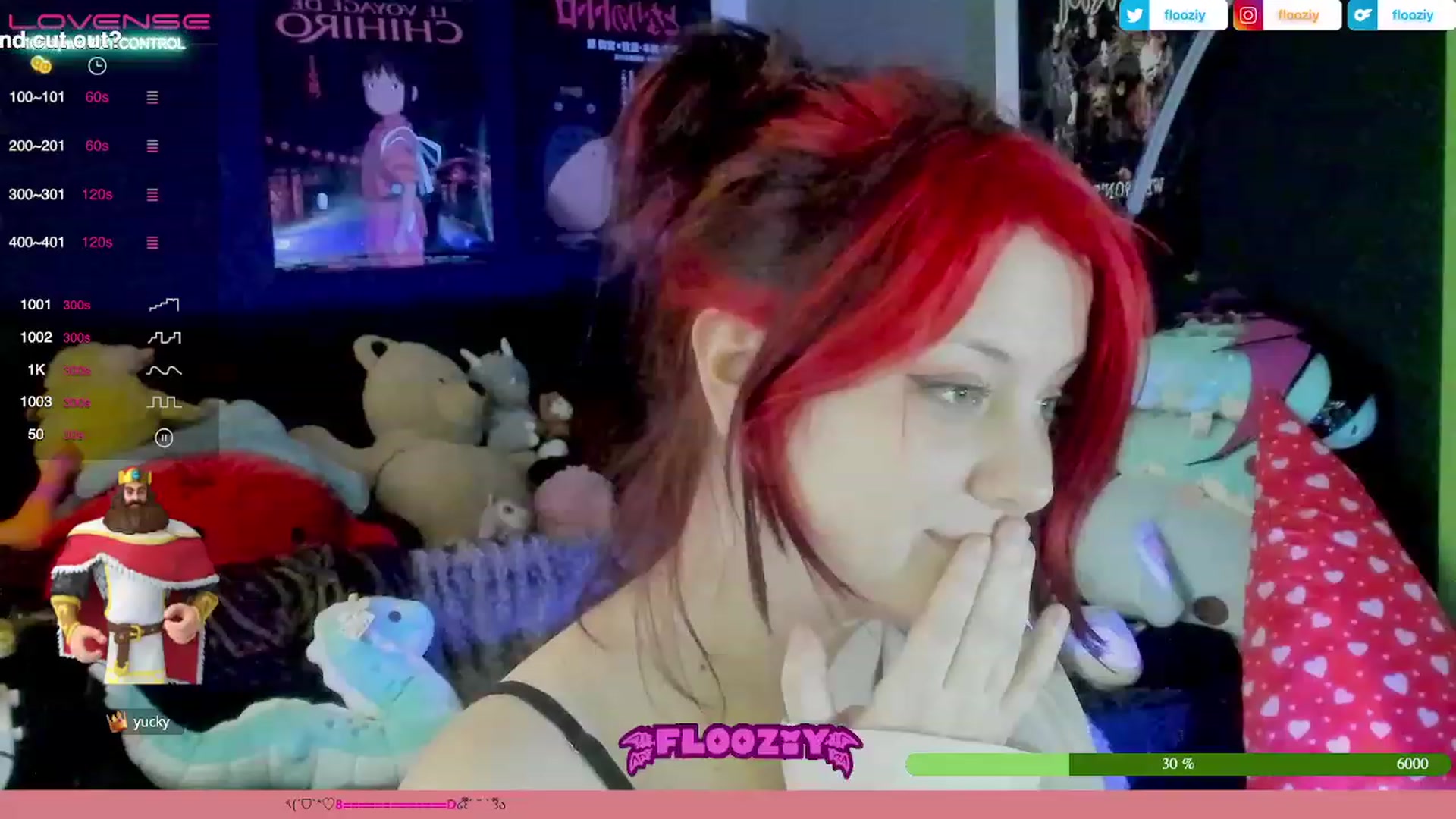 Gallery image thumbnail from flooziy's myfreecams stream on, 08/08/2023, 08:14 image 8 of 20