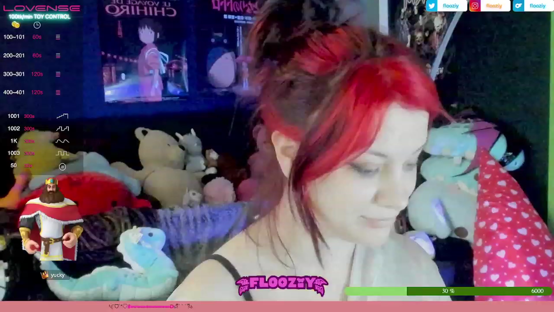 Gallery image thumbnail from flooziy's myfreecams stream on, 08/08/2023, 08:14 image 10 of 20