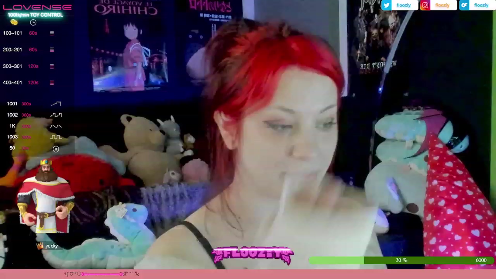 Gallery image thumbnail from flooziy's myfreecams stream on, 08/08/2023, 08:14 image 4 of 20