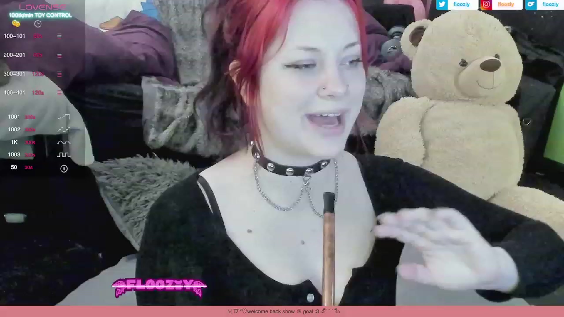 Gallery image thumbnail from flooziy's myfreecams stream on, 08/31/2023, 07:26 image 2 of 20