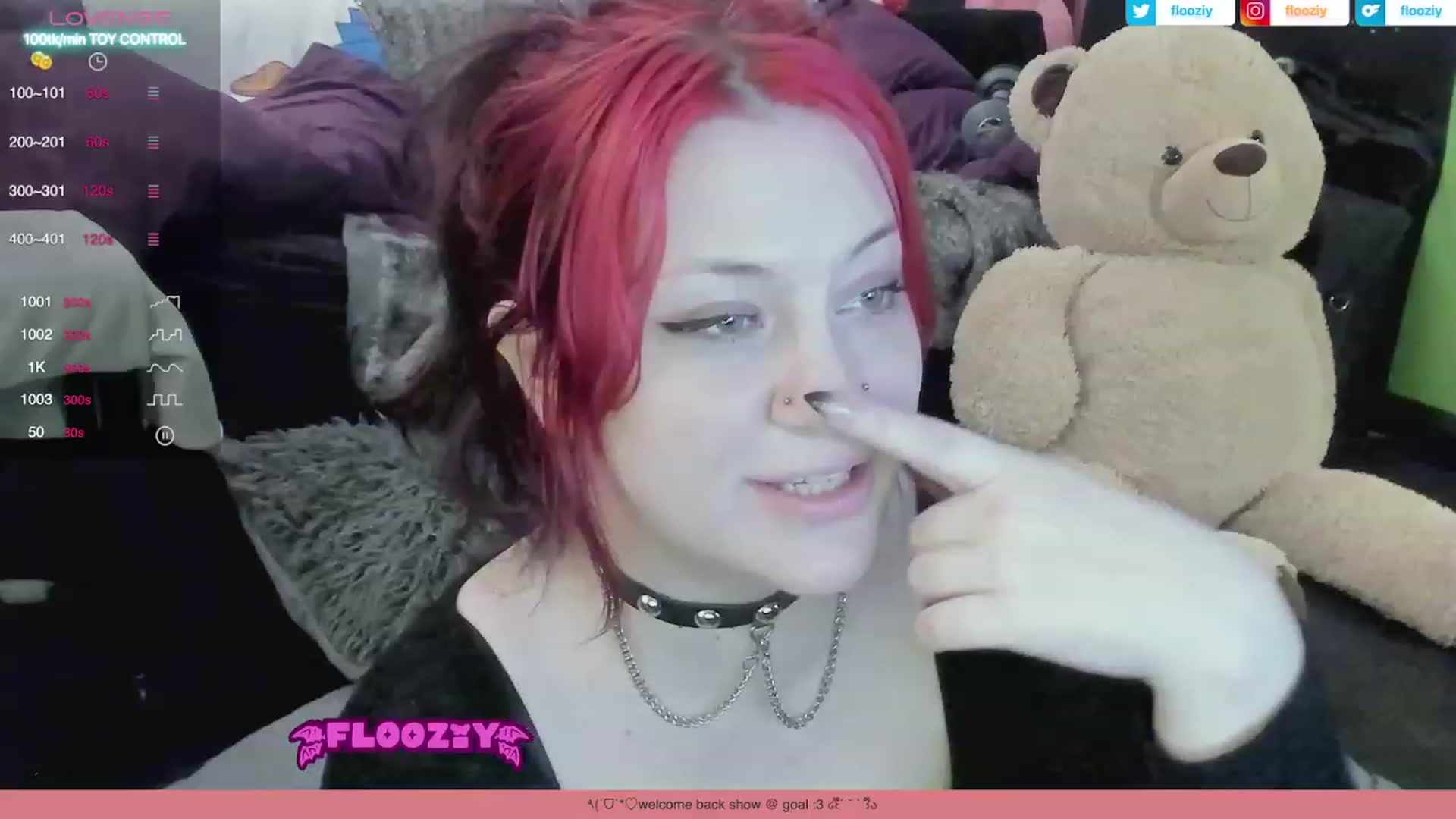 Gallery image thumbnail from flooziy's myfreecams stream on, 08/31/2023, 07:26 image 12 of 20