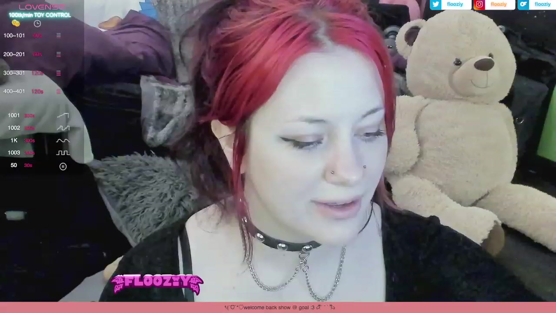 Gallery image thumbnail from flooziy's myfreecams stream on, 08/31/2023, 07:26 image 6 of 20