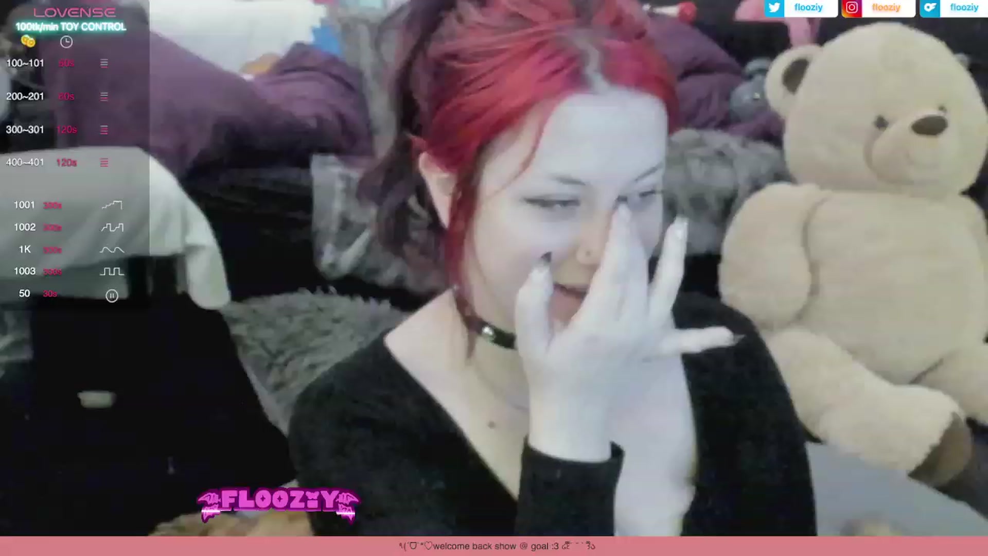 Gallery image thumbnail from flooziy's myfreecams stream on, 08/31/2023, 07:50 image 16 of 20