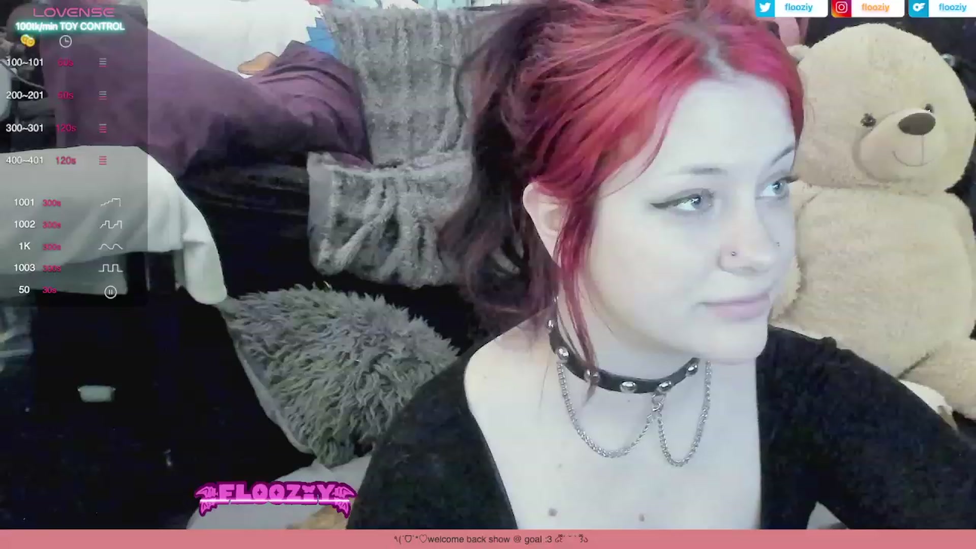 Gallery image thumbnail from flooziy's myfreecams stream on, 08/31/2023, 07:50 image 9 of 20