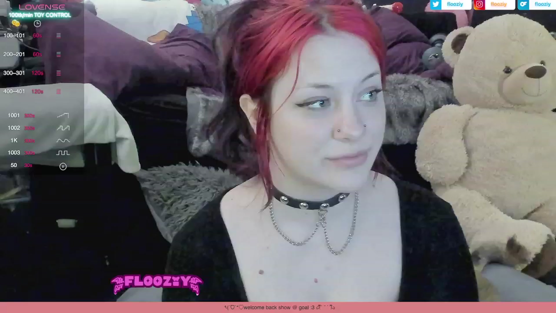 Gallery image thumbnail from flooziy's myfreecams stream on, 08/31/2023, 07:50 image 3 of 20