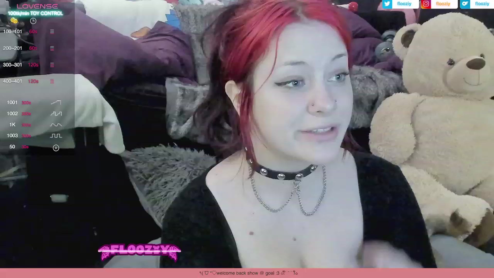 Gallery image thumbnail from flooziy's myfreecams stream on, 08/31/2023, 07:50 image 2 of 20