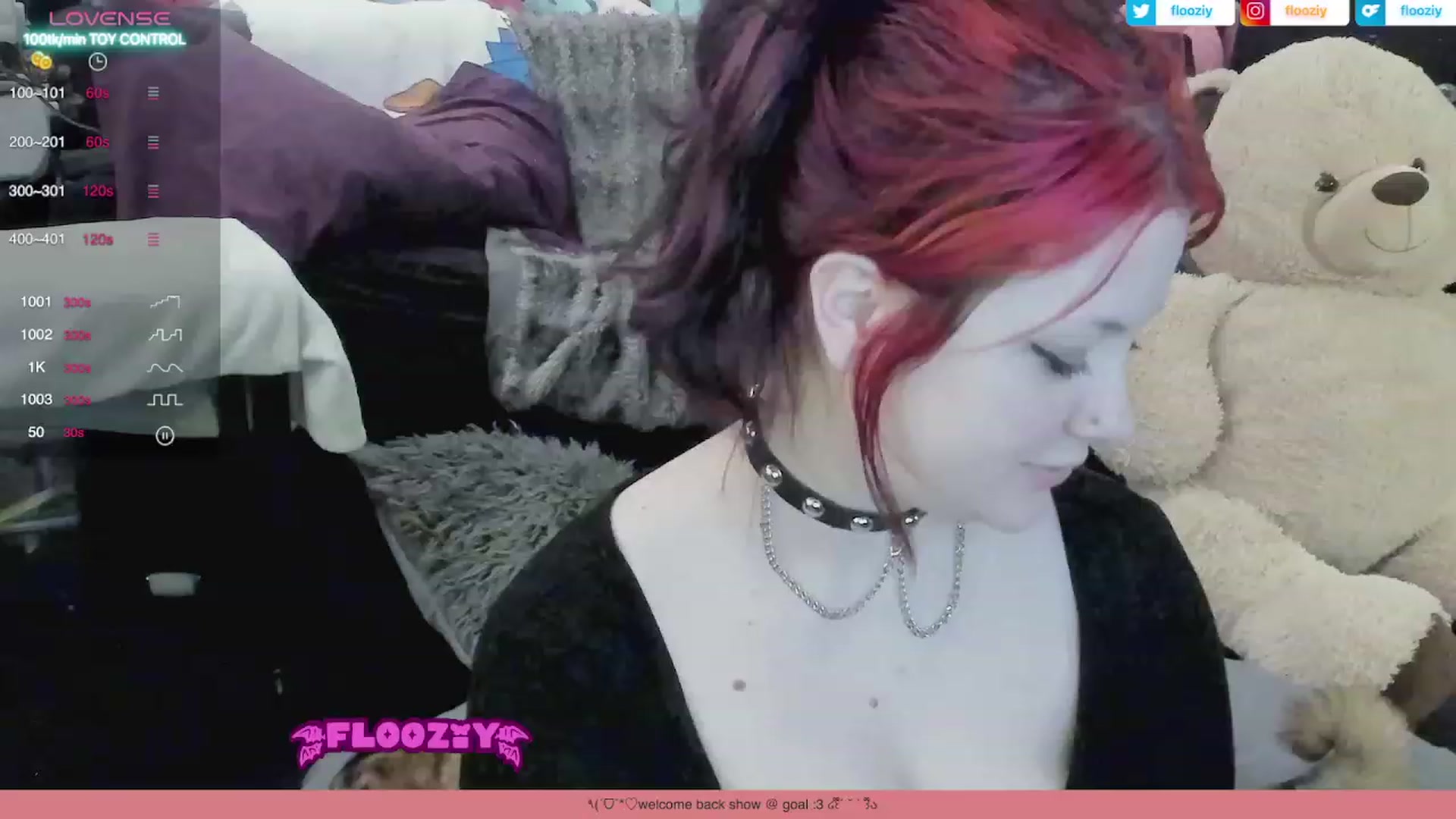 Gallery image thumbnail from flooziy's myfreecams stream on, 08/31/2023, 07:50 image 4 of 20