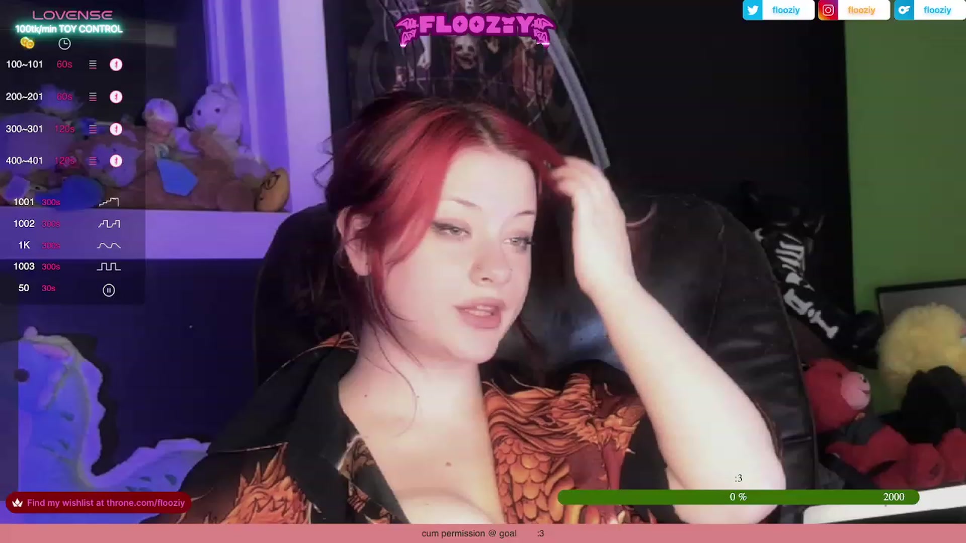 Gallery image thumbnail from flooziy's myfreecams stream on, 09/11/2023, 04:31 image 14 of 20