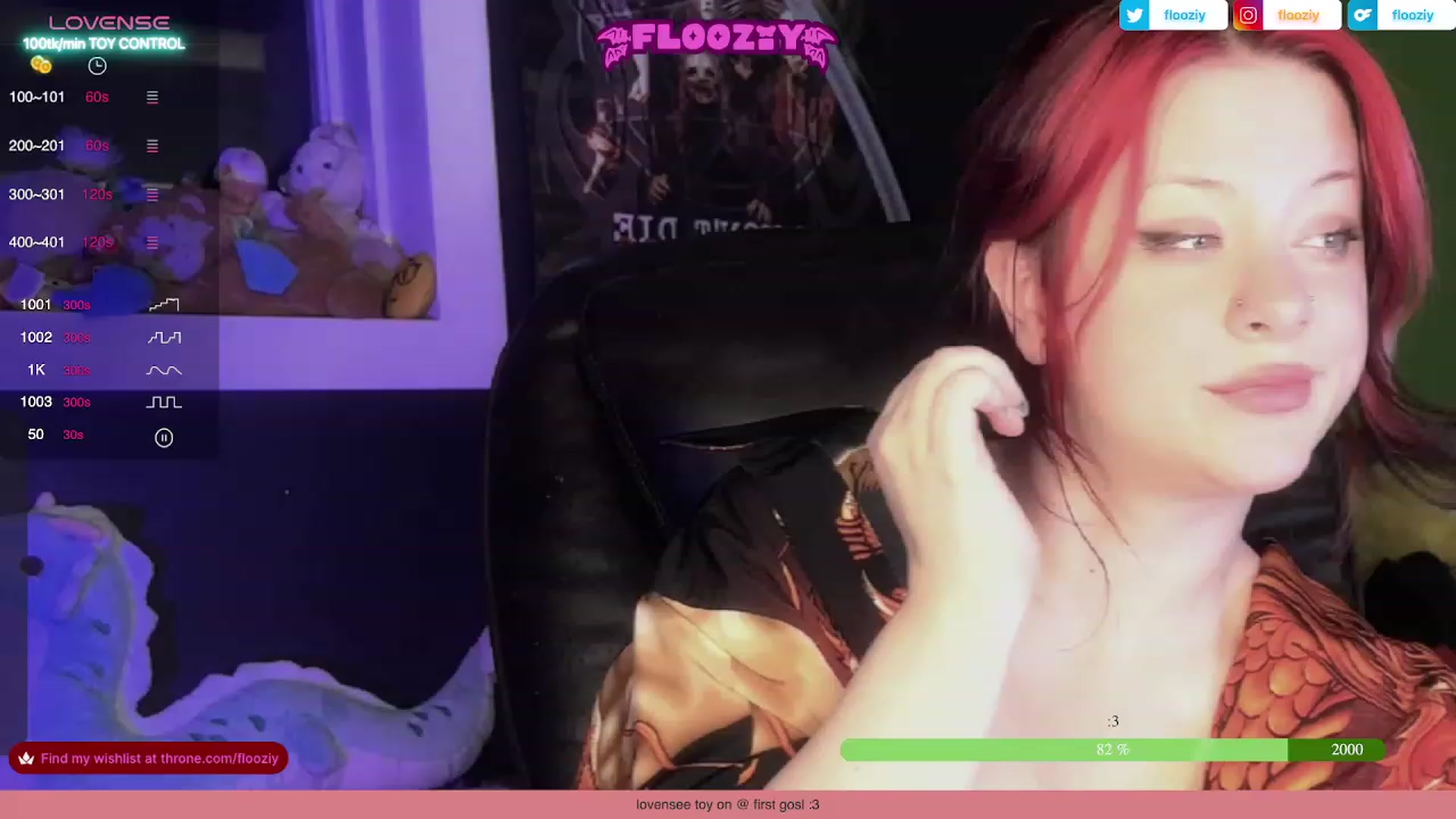 Gallery image thumbnail from flooziy's myfreecams stream on, 09/11/2023, 04:31 image 12 of 20