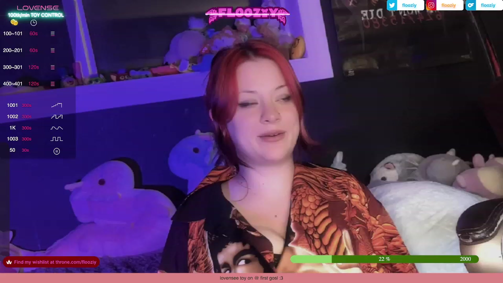 Gallery image thumbnail from flooziy's myfreecams stream on, 09/11/2023, 04:31 image 5 of 20
