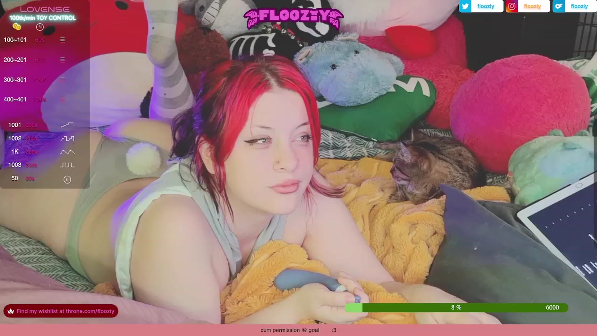 Gallery image thumbnail from flooziy's myfreecams stream on, 09/13/2023, 06:05 image 16 of 20