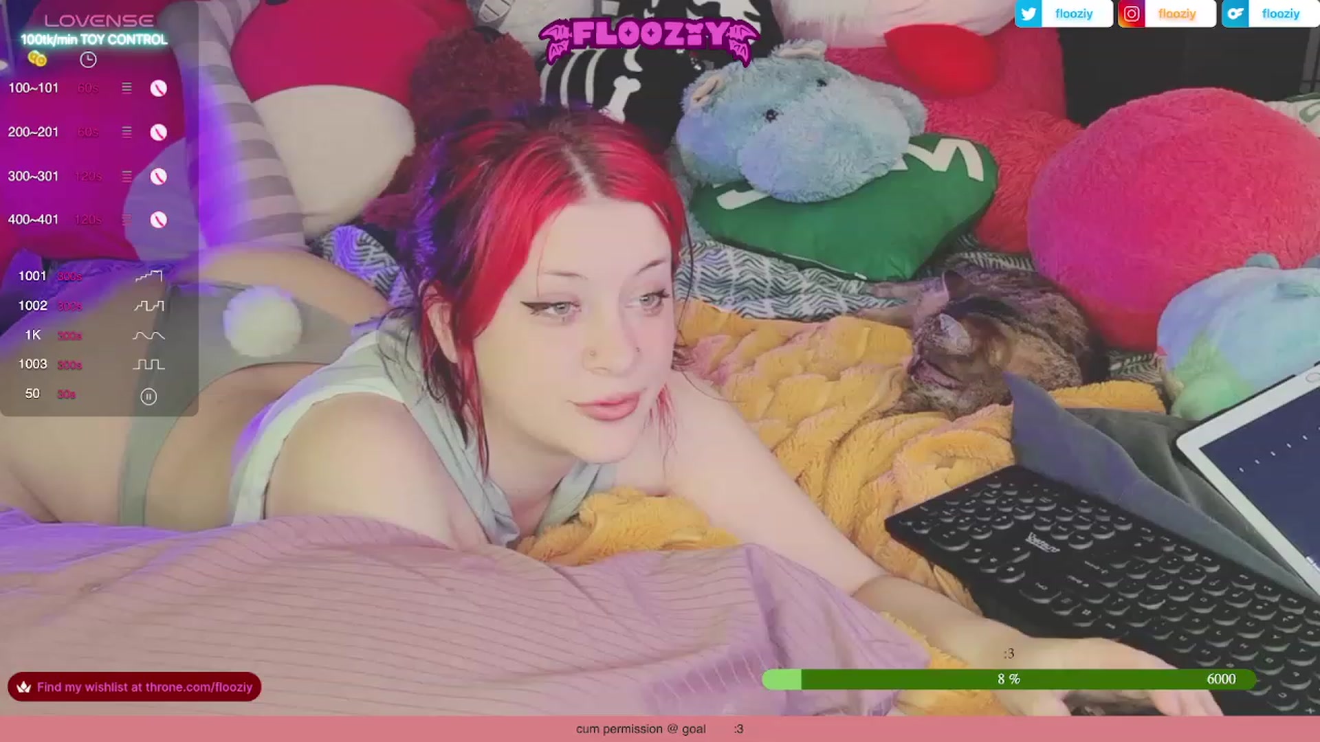 Gallery image thumbnail from flooziy's myfreecams stream on, 09/13/2023, 06:05 image 19 of 20