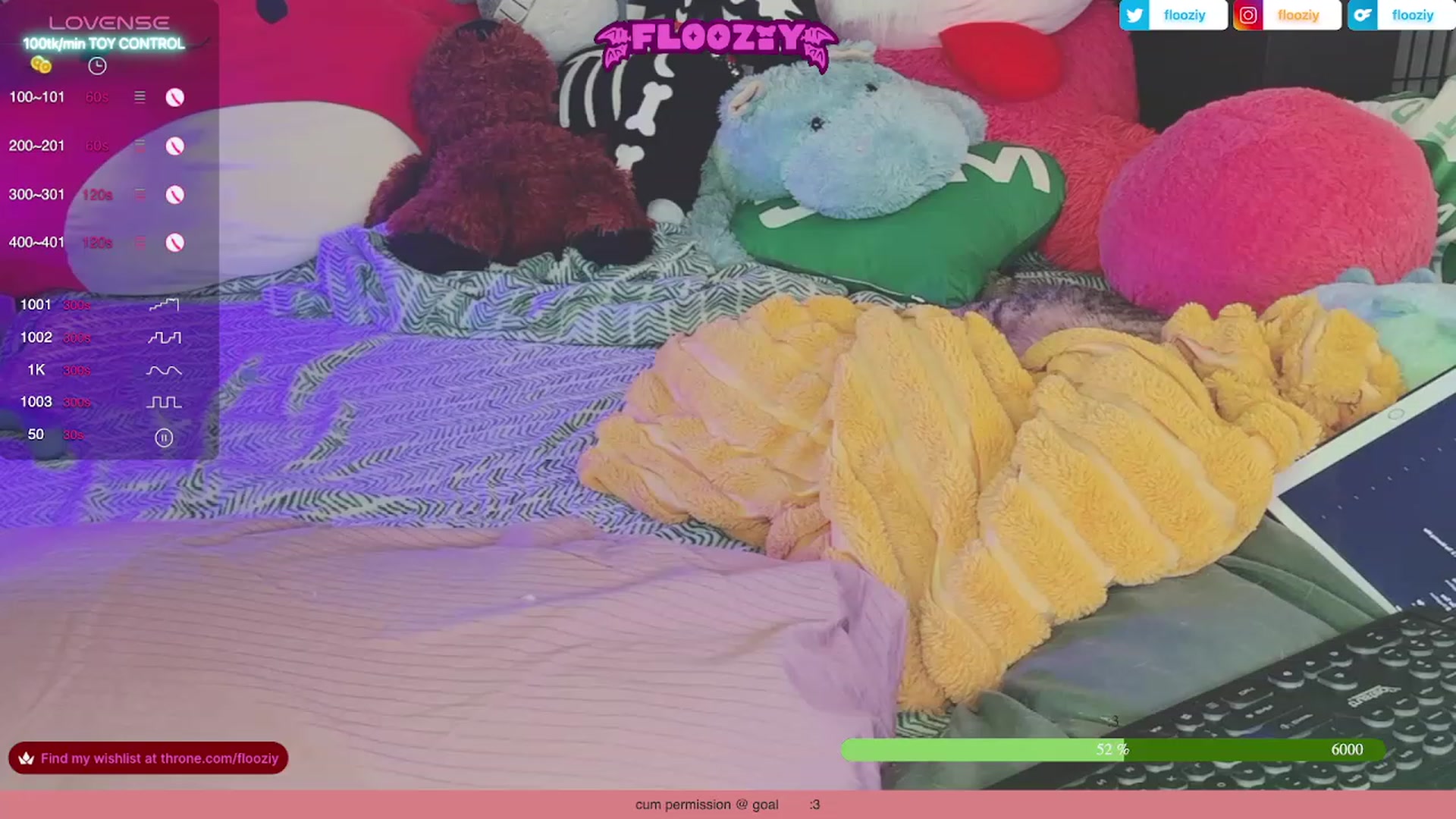 Gallery image thumbnail from flooziy's myfreecams stream on, 09/13/2023, 07:39 image 2 of 20