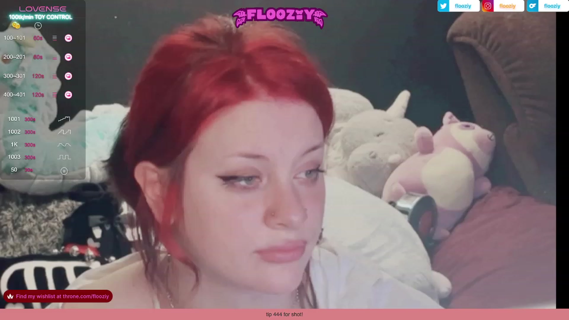 Gallery image thumbnail from flooziy's myfreecams stream on, 09/15/2023, 07:40 image 12 of 20
