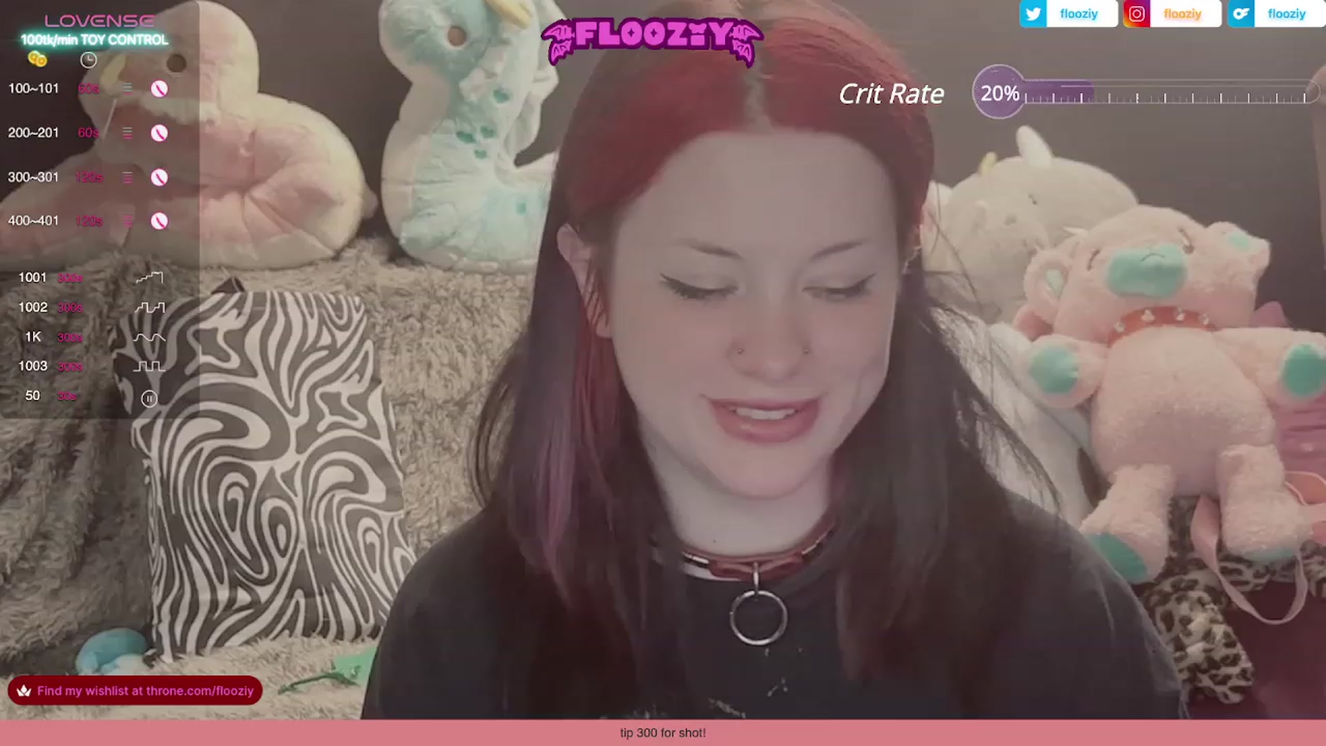 Gallery image thumbnail from flooziy's myfreecams stream on, 09/28/2023, 05:09 image 4 of 20