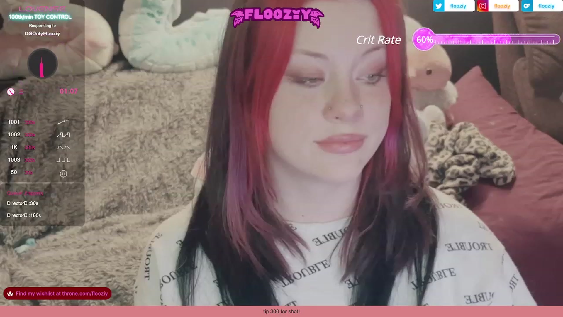 Gallery image thumbnail from flooziy's myfreecams stream on, 09/29/2023, 06:16 image 10 of 20