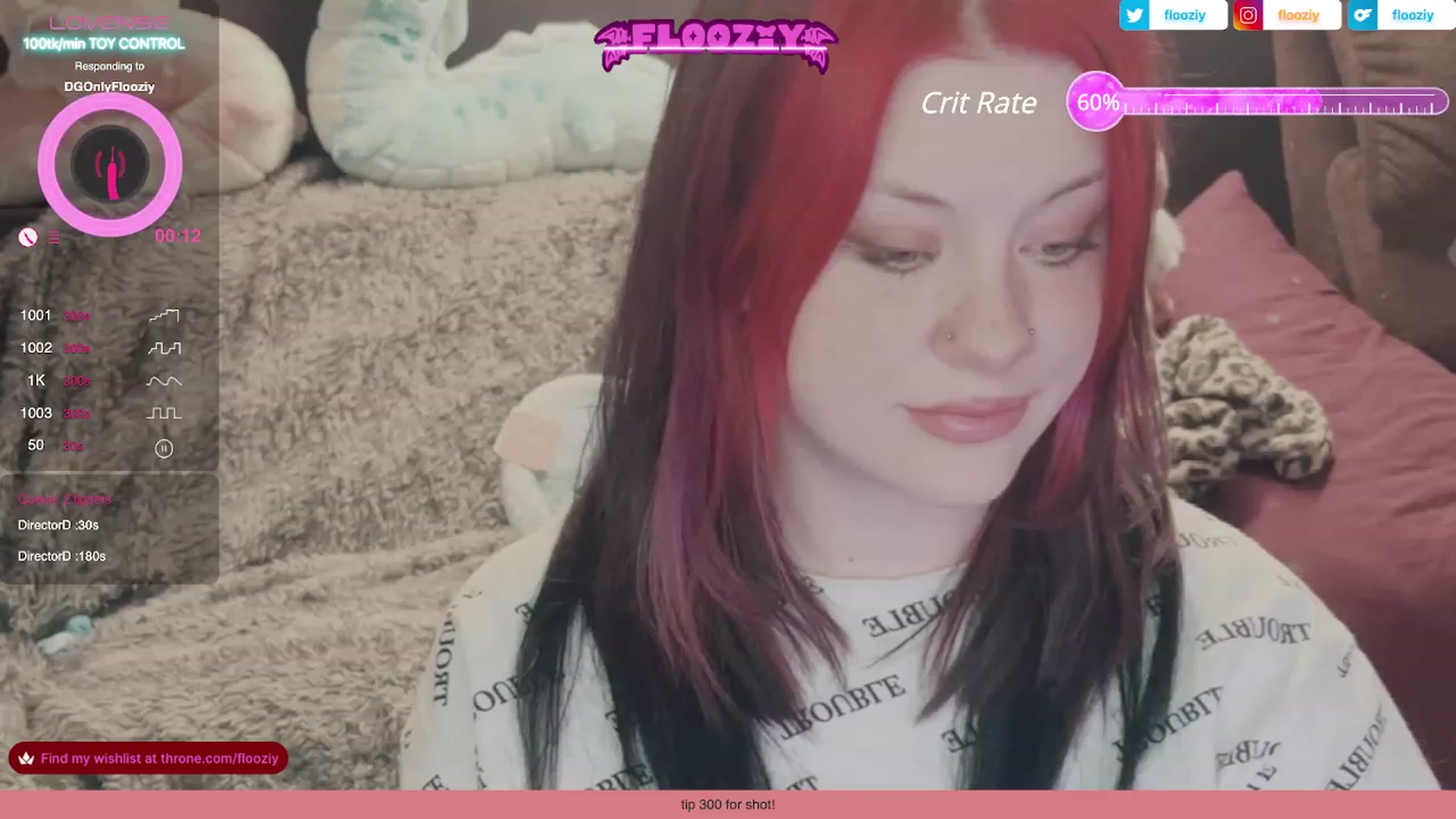 Gallery image thumbnail from flooziy's myfreecams stream on, 09/29/2023, 06:16 image 11 of 20