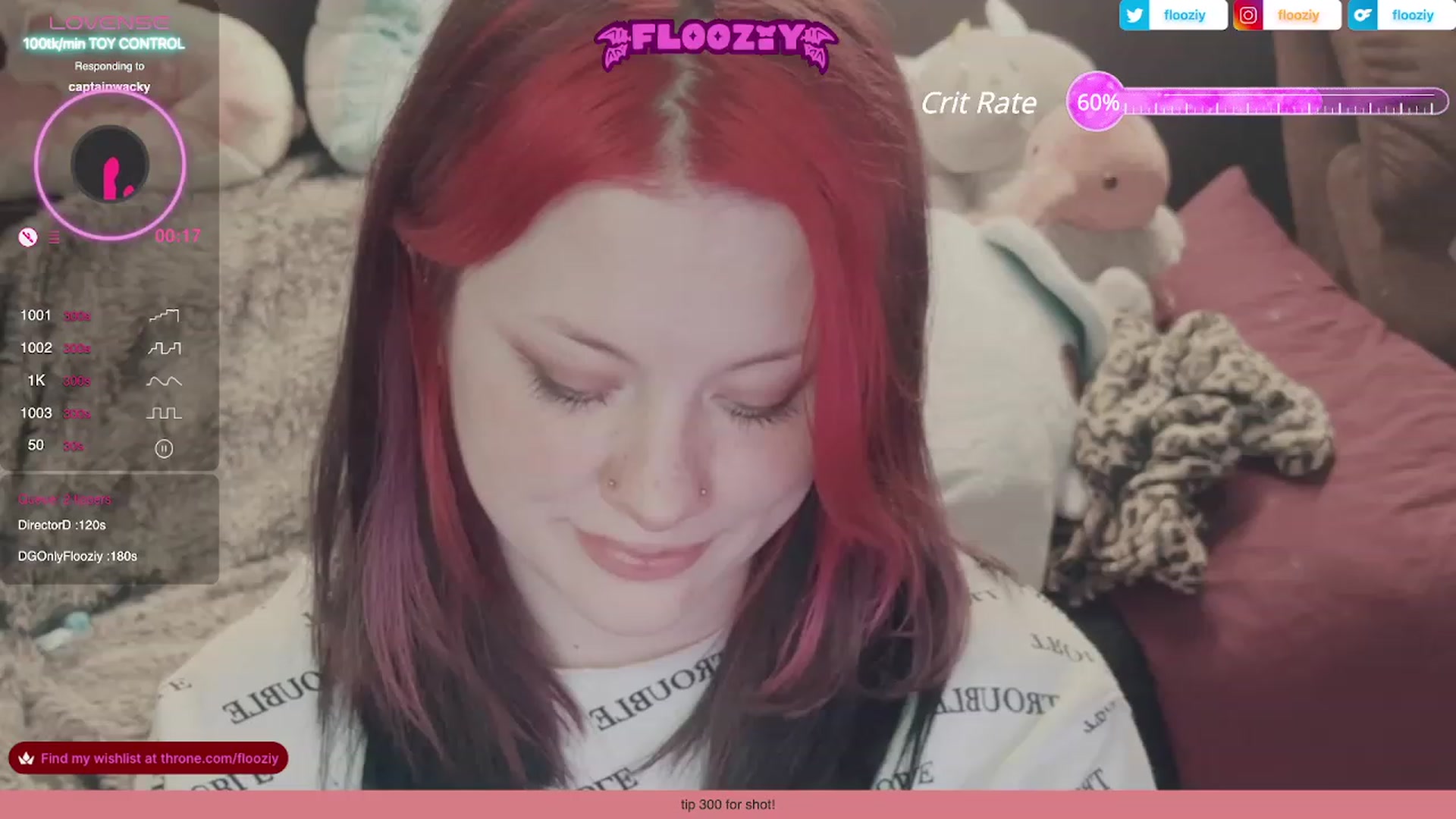 Gallery image thumbnail from flooziy's myfreecams stream on, 09/29/2023, 07:17 image 7 of 20
