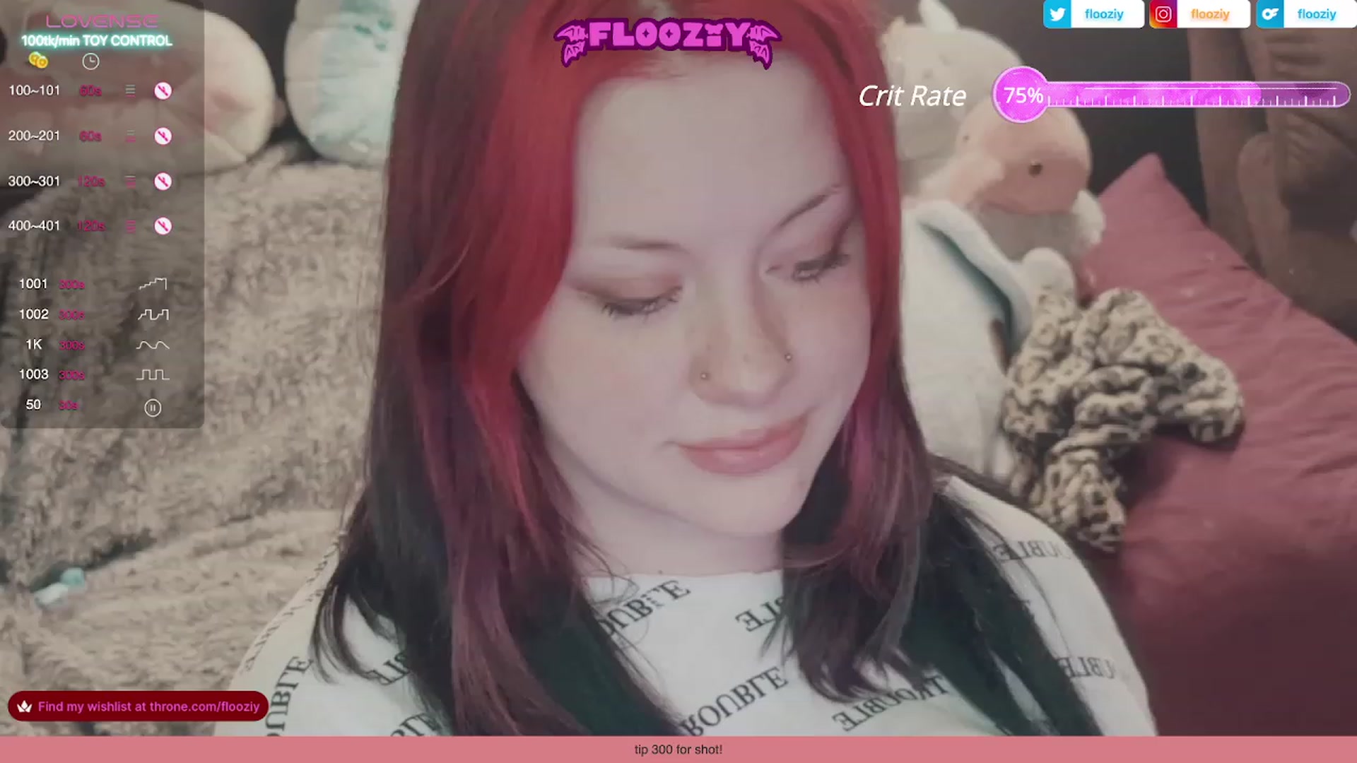 Gallery image thumbnail from flooziy's myfreecams stream on, 09/29/2023, 07:17 image 19 of 20