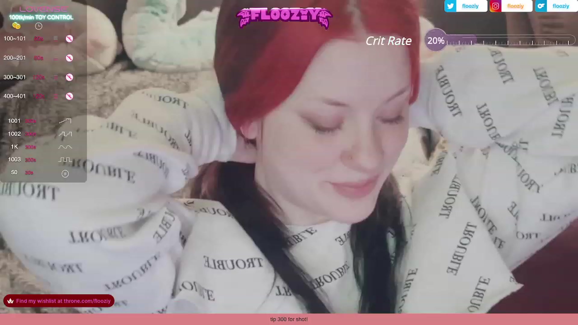 Gallery image thumbnail from flooziy's myfreecams stream on, 09/29/2023, 07:17 image 14 of 20