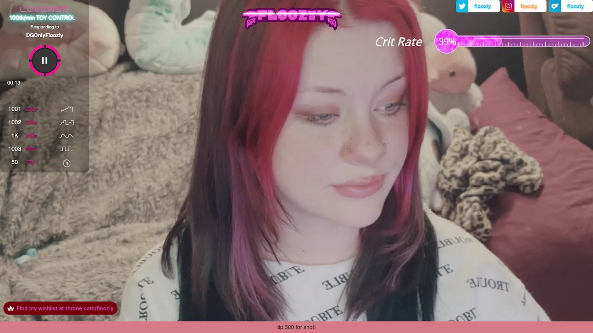 Gallery image thumbnail from flooziy's myfreecams stream on, 09/29/2023, 07:17 image 13 of 20