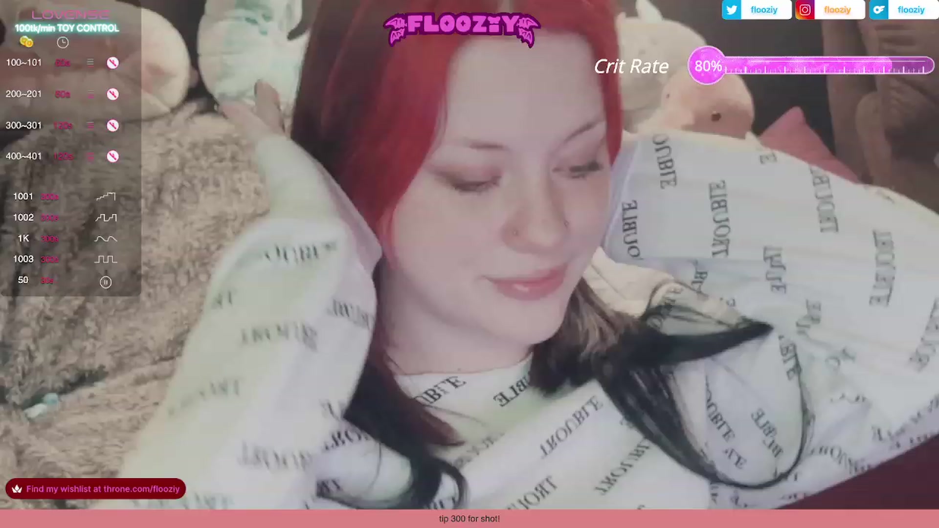 Gallery image thumbnail from flooziy's myfreecams stream on, 09/29/2023, 07:30 image 1 of 20