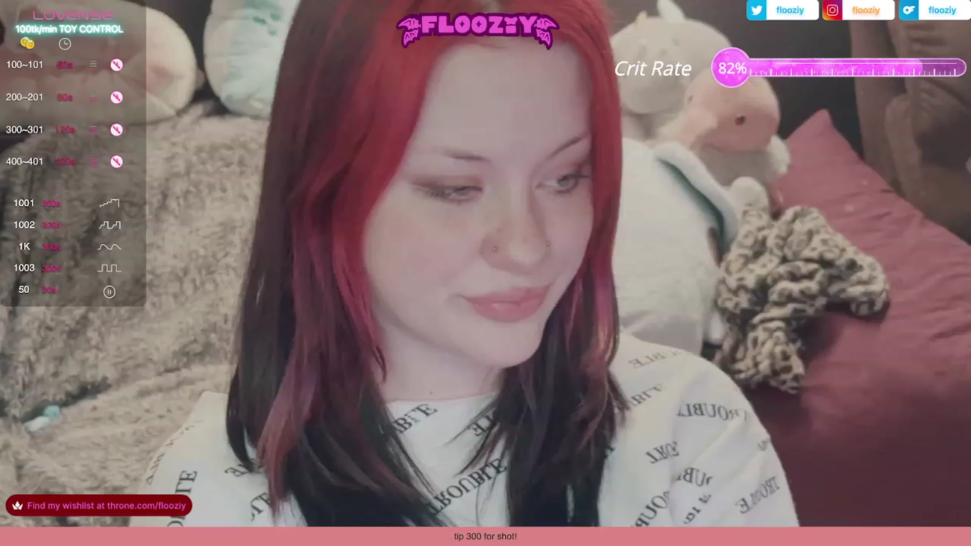 Gallery image thumbnail from flooziy's myfreecams stream on, 09/29/2023, 07:30 image 16 of 20