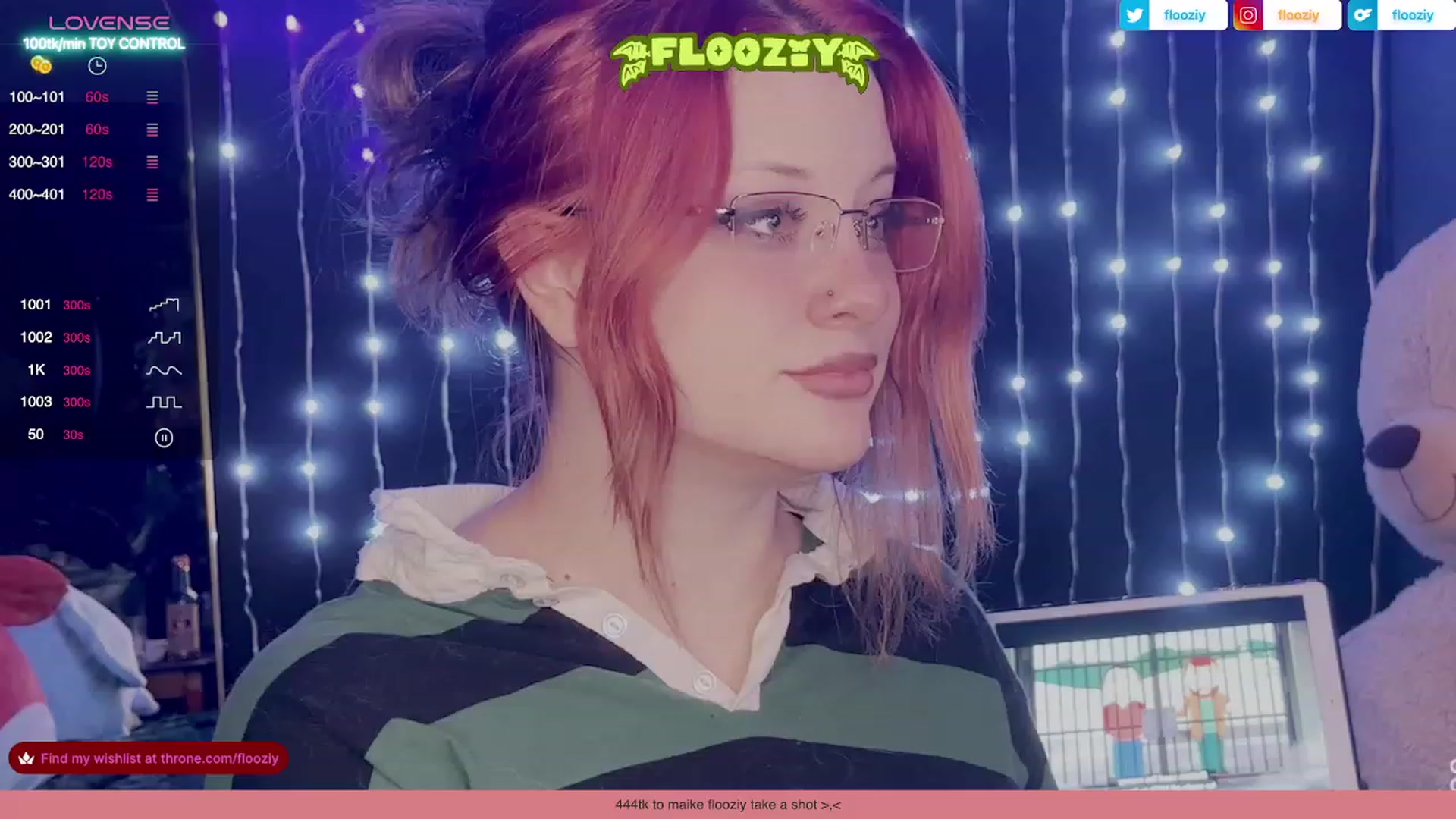 Gallery image thumbnail from flooziy's myfreecams stream on, 10/30/2023, 09:29 image 1 of 20