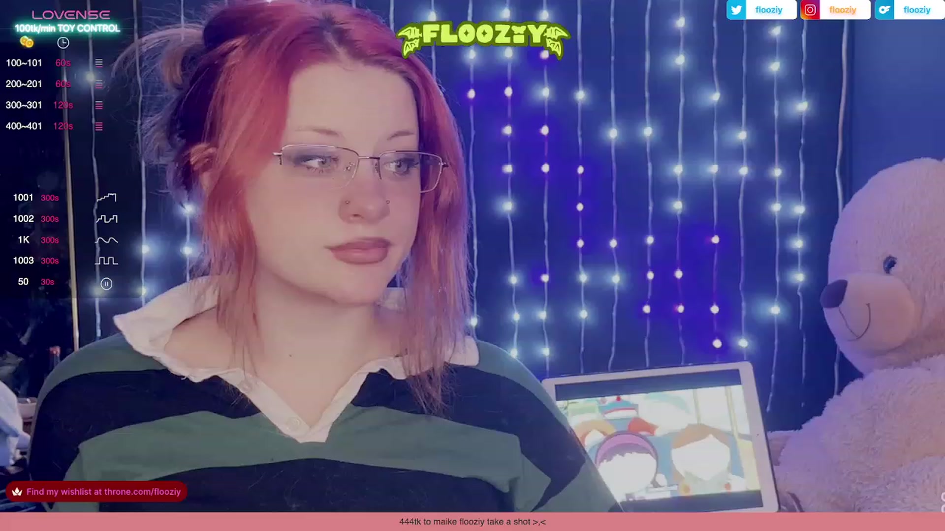Gallery image thumbnail from flooziy's myfreecams stream on, 10/30/2023, 09:29 image 15 of 20
