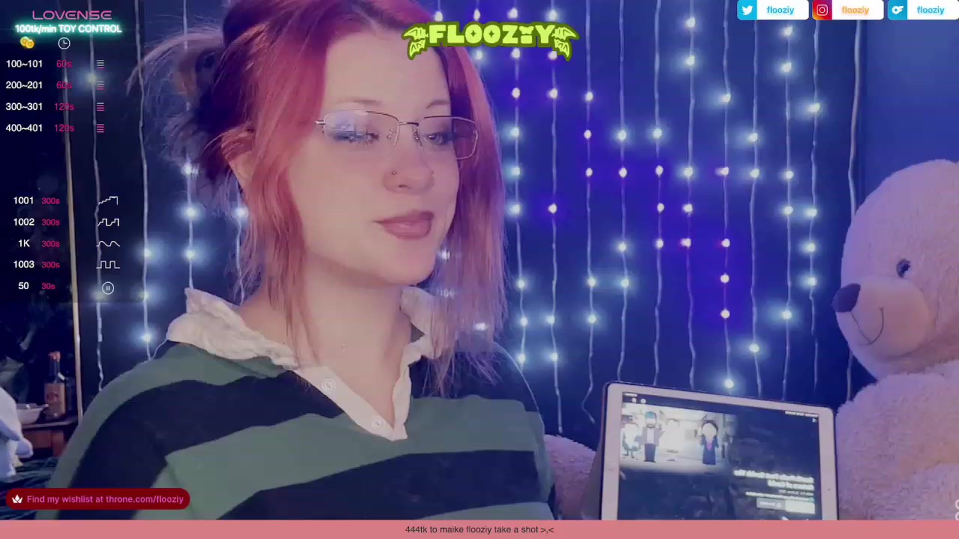 Gallery image thumbnail from flooziy's myfreecams stream on, 10/30/2023, 09:29 image 14 of 20