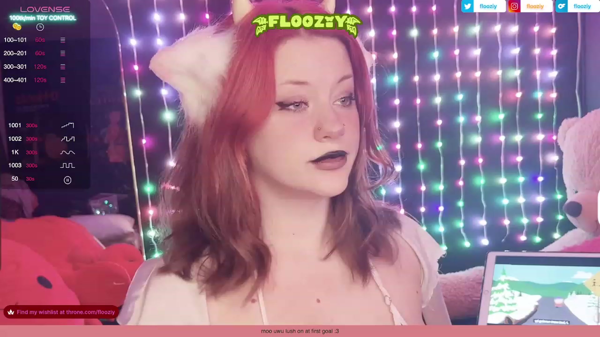 Gallery image thumbnail from flooziy's myfreecams stream on, 10/31/2023, 01:40 image 17 of 20
