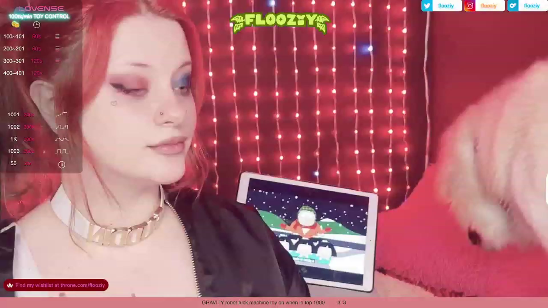Gallery image thumbnail from flooziy's myfreecams stream on, 10/31/2023, 10:52 image 4 of 20