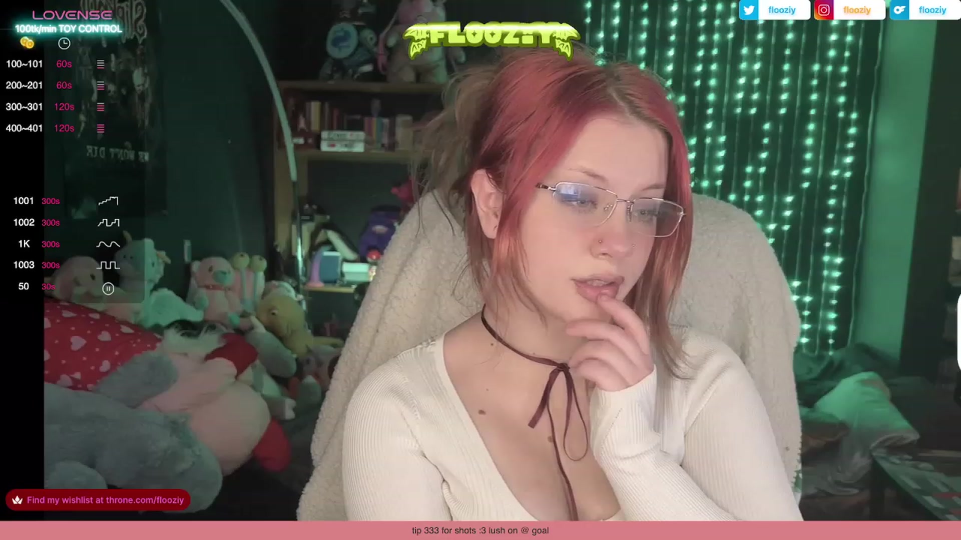 Gallery image thumbnail from flooziy's myfreecams stream on, 11/07/2023, 10:38 image 6 of 20