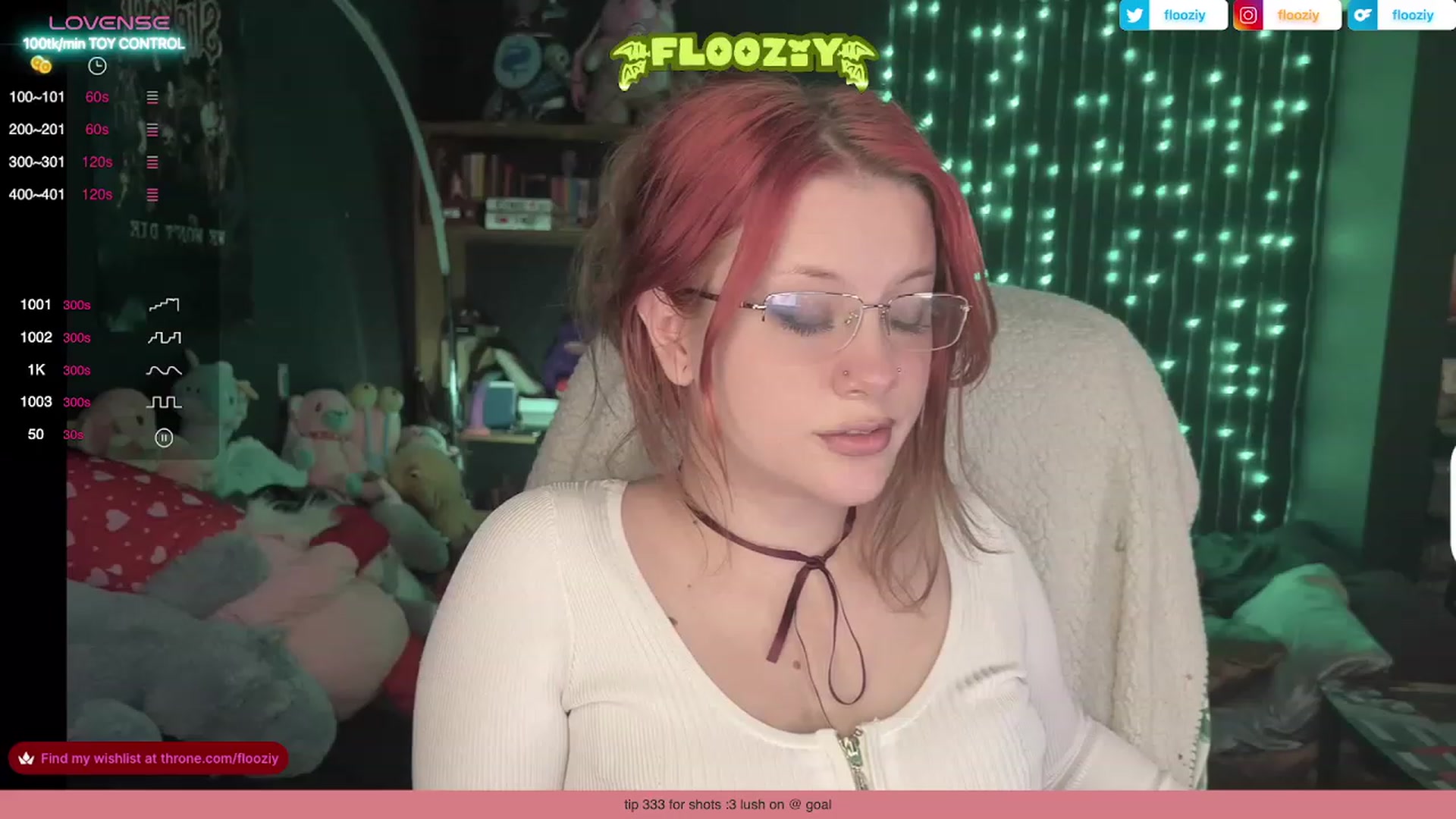 Gallery image thumbnail from flooziy's myfreecams stream on, 11/07/2023, 10:38 image 19 of 20
