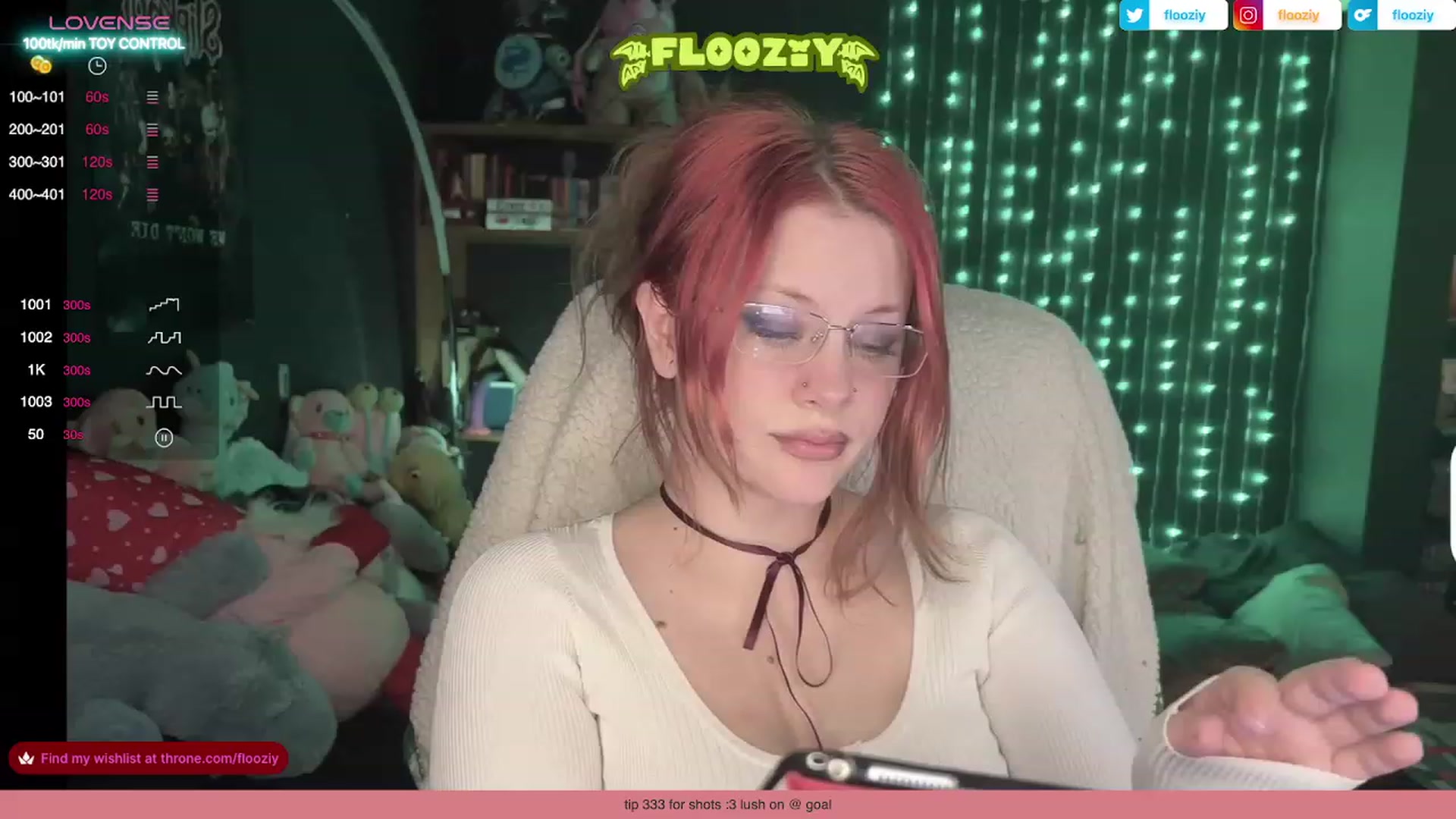 Gallery image thumbnail from flooziy's myfreecams stream on, 11/07/2023, 10:38 image 7 of 20