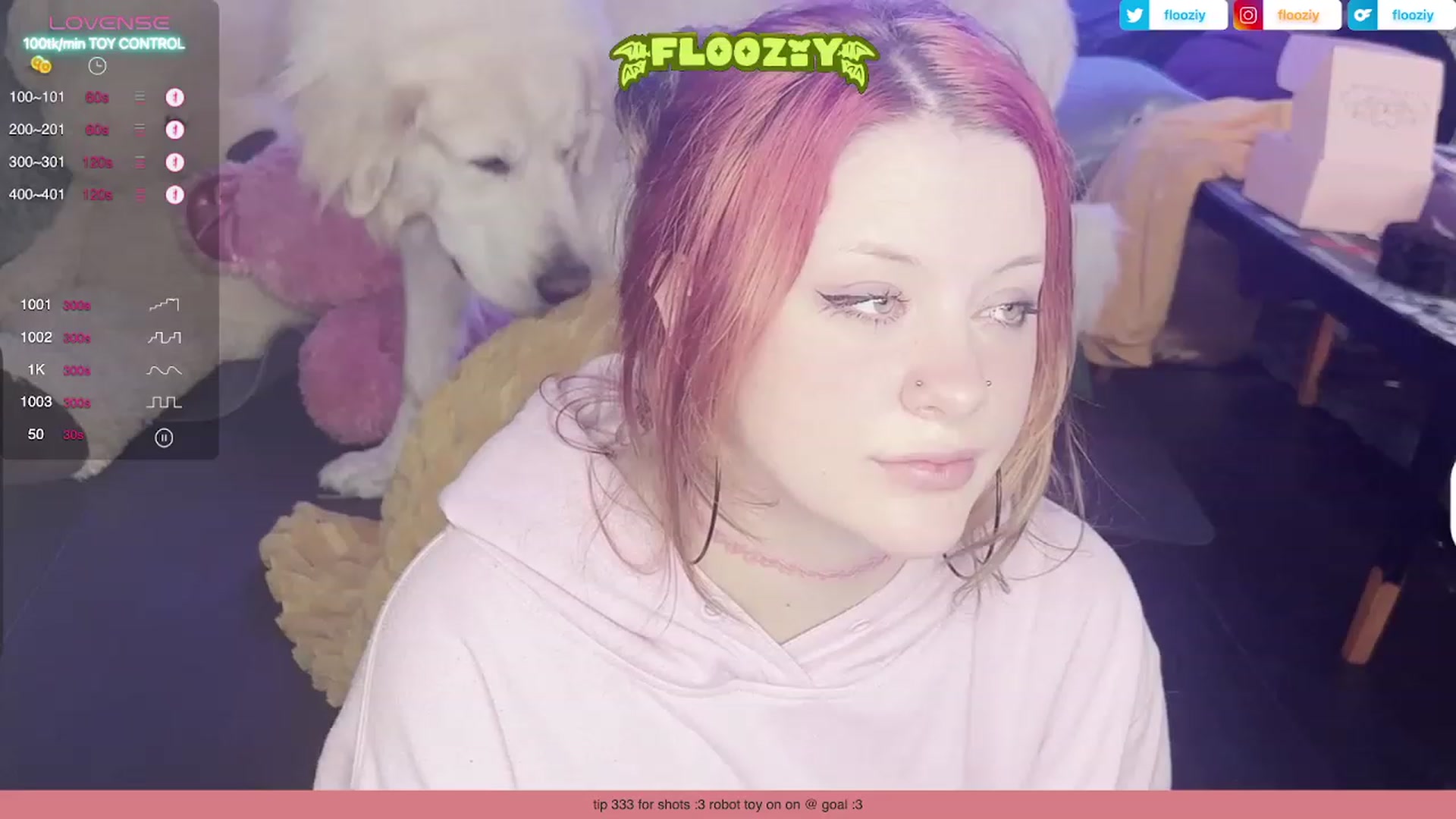 Gallery image thumbnail from flooziy's myfreecams stream on, 11/09/2023, 10:46 image 19 of 20