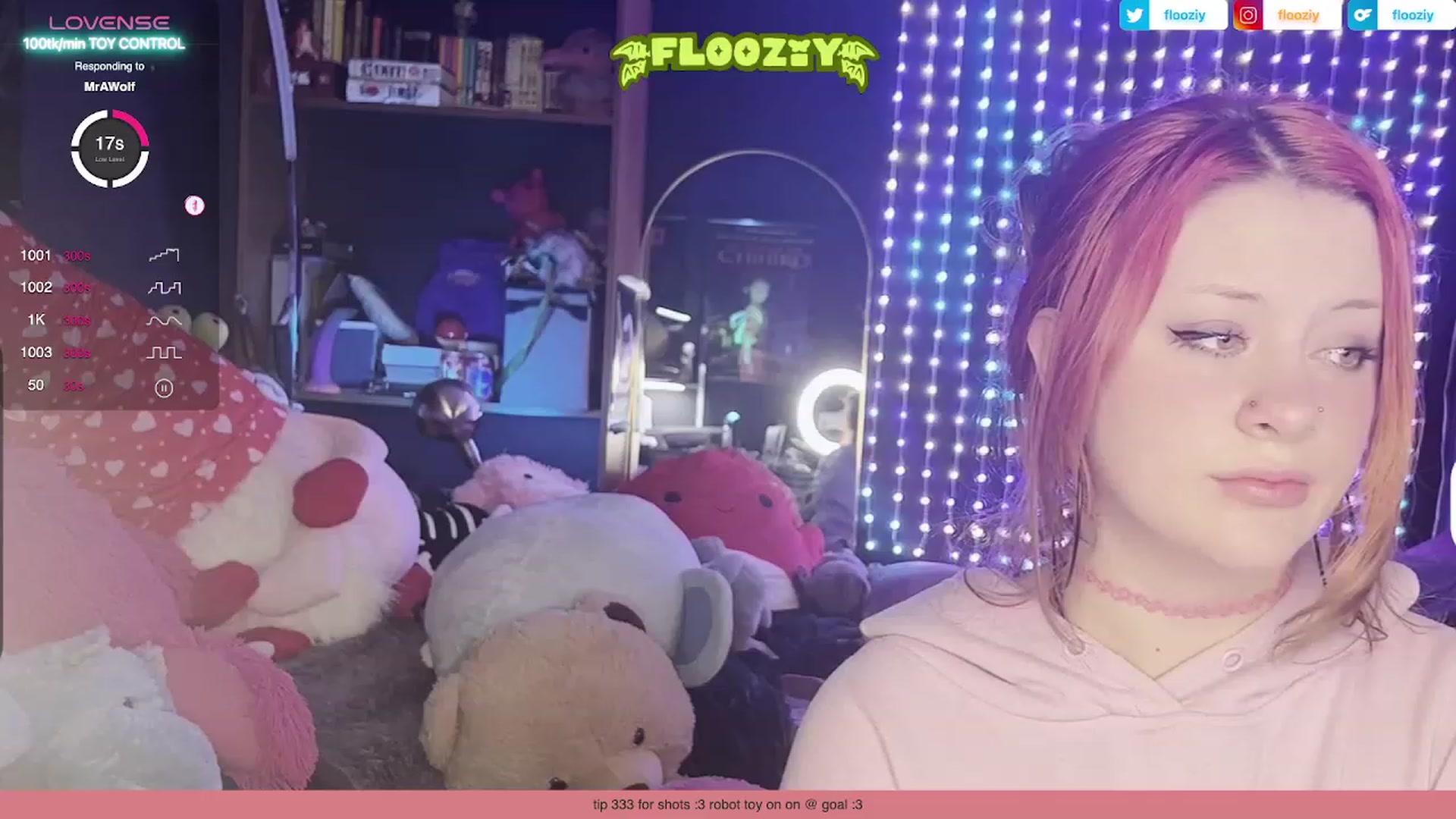 Gallery image thumbnail from flooziy's myfreecams stream on, 11/09/2023, 10:46 image 18 of 20